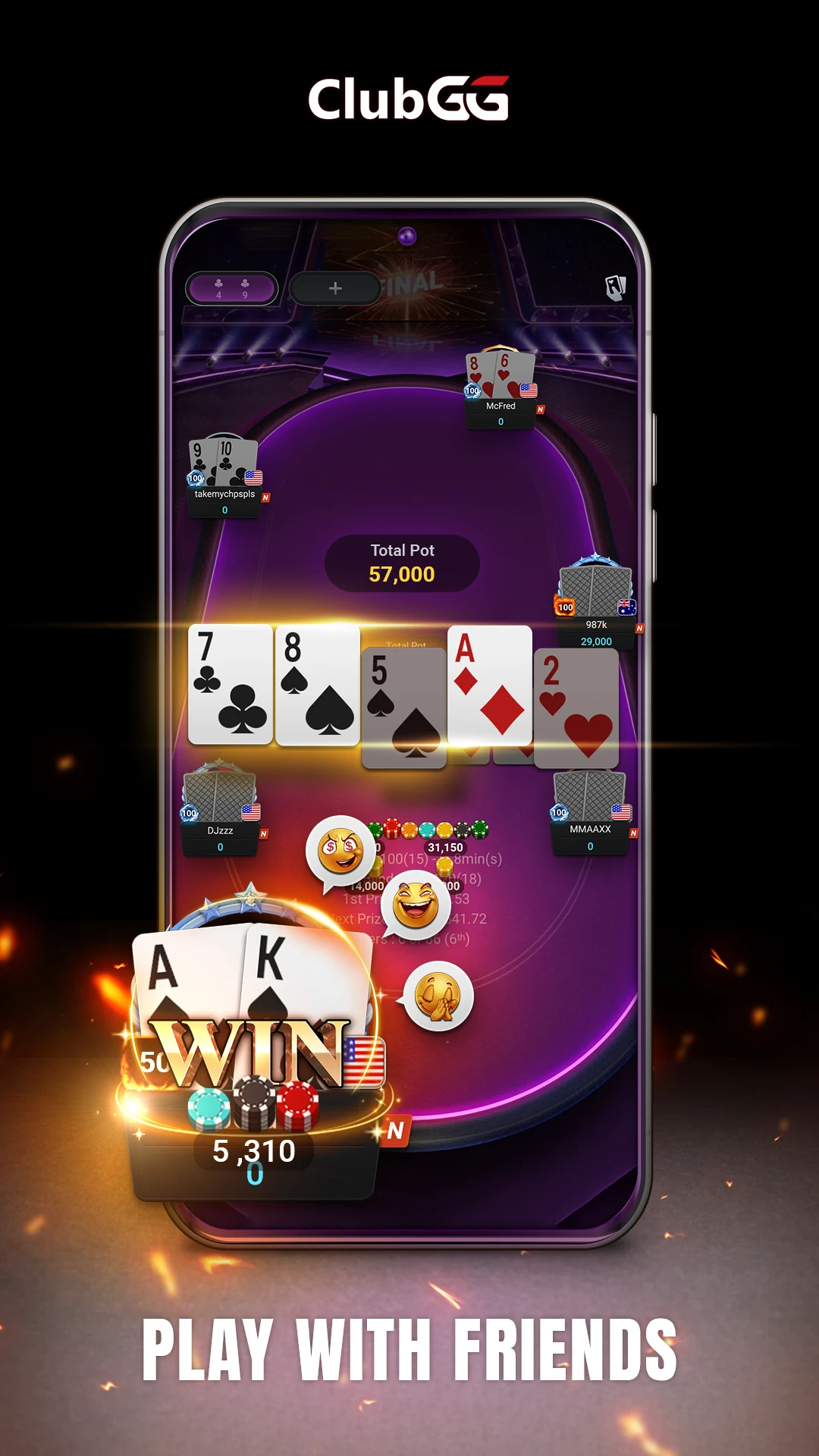 ClubGG Poker screenshot